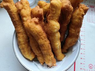 鸡蛋油条的做法步骤:17