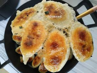 煎冰花饺子的做法步骤:11