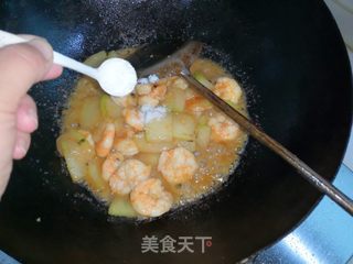 #懒人餐#虾仁烧冬瓜的做法步骤:11