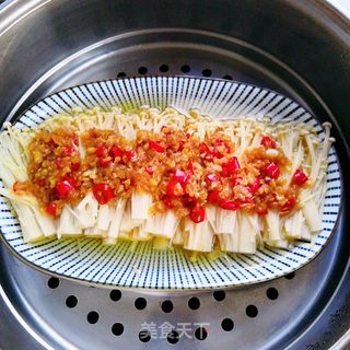 蒜蓉金针菇的做法步骤：11