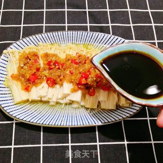 蒜蓉金针菇的做法步骤：13