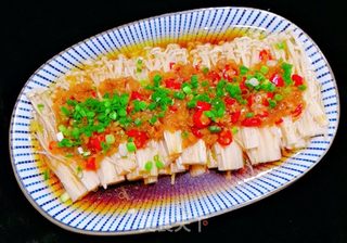 蒜蓉金针菇的做法步骤：14