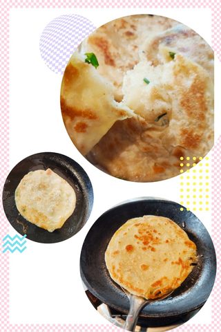 香酥葱油饼的做法步骤:5