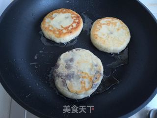发面红薯豆沙饼的做法步骤:14