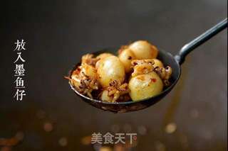 爆炒墨鱼仔的做法步骤:5