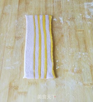 创意双泥花样馒头的做法步骤:12