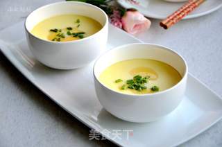 肉饼蒸鸡蛋的做法步骤:8