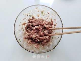 韭菜虾米鲜肉水饺的做法步骤:5