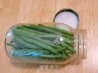 腌咸四季豆的做法步骤:3