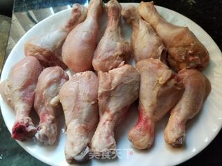 微波炉盐焗鸡腿的做法步骤:3