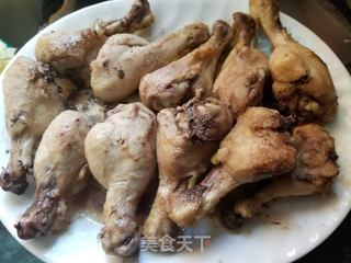微波炉盐焗鸡腿的做法步骤:6