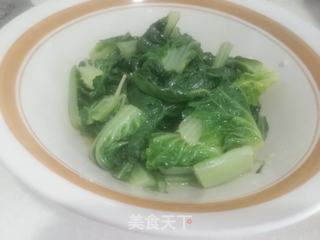 凉拌小白菜的做法步骤：5