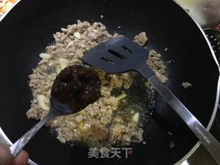 砂锅肉末茄子煲的做法步骤：4