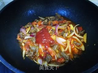 番茄炖牛腩的做法步骤:12