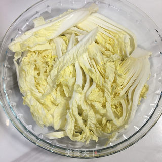 蒜蓉白菜粉丝蒸虾的做法步骤：3