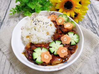 鸡腿饭的做法步骤:12