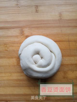 香豆烫面饼的做法步骤:12