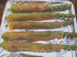 芦笋鸡肉卷的做法步骤:4
