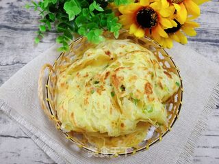 葱香手抓饼的做法步骤:21