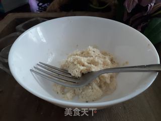 减肥鸡蛋豆渣的做法步骤：2