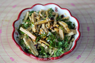 凉拌香辣豆干的做法步骤:7