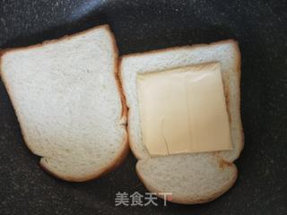 懒人早餐三明治的做法步骤:3
