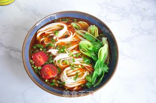 酸辣汤面的做法步骤:9