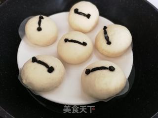 暖暖萌萌的(●—●)豆沙包的做法步骤:8