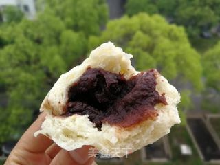 暖暖萌萌的(●—●)豆沙包的做法步骤:11
