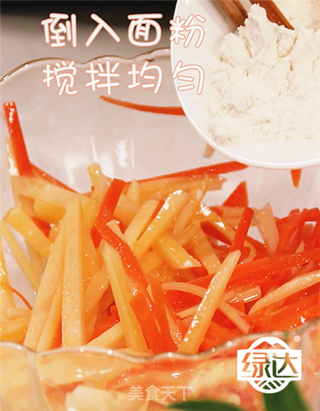 宝宝辅食-土豆丝煎饼的做法步骤:4
