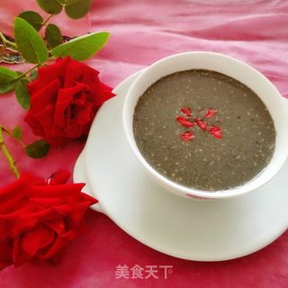 核桃黑芝麻糊的做法步骤:8