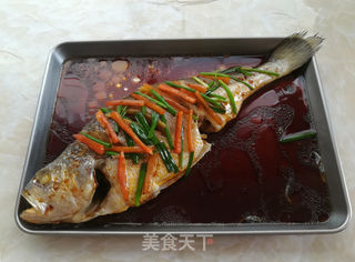 清蒸黄花鱼的做法步骤:7