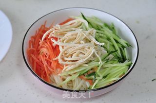 鸡丝凉面的做法步骤：8