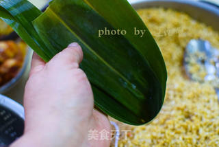 鲜肉粽子的做法步骤:5