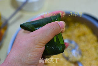 鲜肉粽子的做法步骤:9