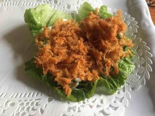 丑萌鸡饭团的做法步骤:11