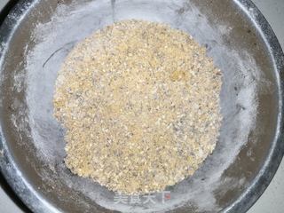 黑米面红糖芝麻饼的做法步骤:6