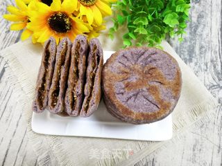 黑米面红糖芝麻饼的做法步骤:15