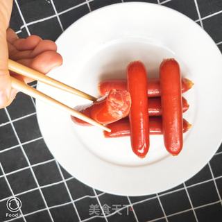 烤肠这样烤,比台湾烤肠还好吃的做法步骤:5
