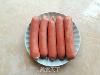 麦穗香肠的做法步骤：1