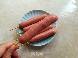 麦穗香肠的做法步骤：3