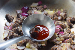 蕃茄牛肉面的做法步骤:8