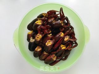 麻辣香卤小龙虾的做法步骤:4