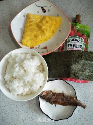 儿童餐3一小猫吃鱼的做法步骤:11