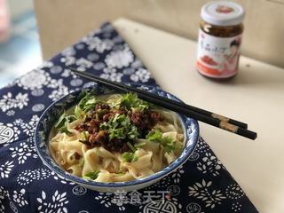 香菇酱拌面的做法步骤:12