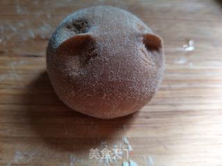 小熊豆沙包的做法步骤:6