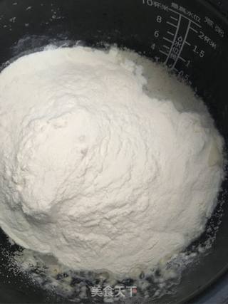 红豆卷的做法步骤:2