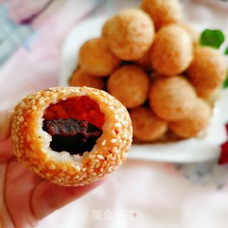 麻团的做法步骤:18