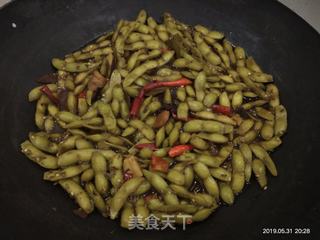 五香毛豆的做法步骤：5