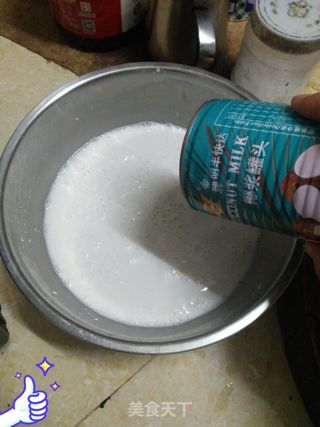 椰汁马蹄糕的做法步骤:4